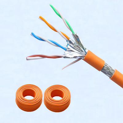 IEC11801 HDPE Kat 7 Beschermde Ethernet-Kabel SFTP OD 7.00mm
