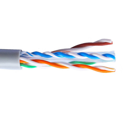 Het standaard Naakte Koper van UTP Cat6 Ethernet Lan Cable 23AWG Jasje van 305 Meter het Grijze pvc