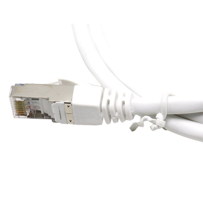 Ce 4 die Paren van Pvc van het het Flardkoord van 24awg Cat5e Utp om Unshielded Ethernet-Kabel wordt geïsoleerd