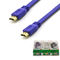 Computertv HD 3m de Vlakke Kabel van HDMI CCS met Gouden Platerenschakelaar